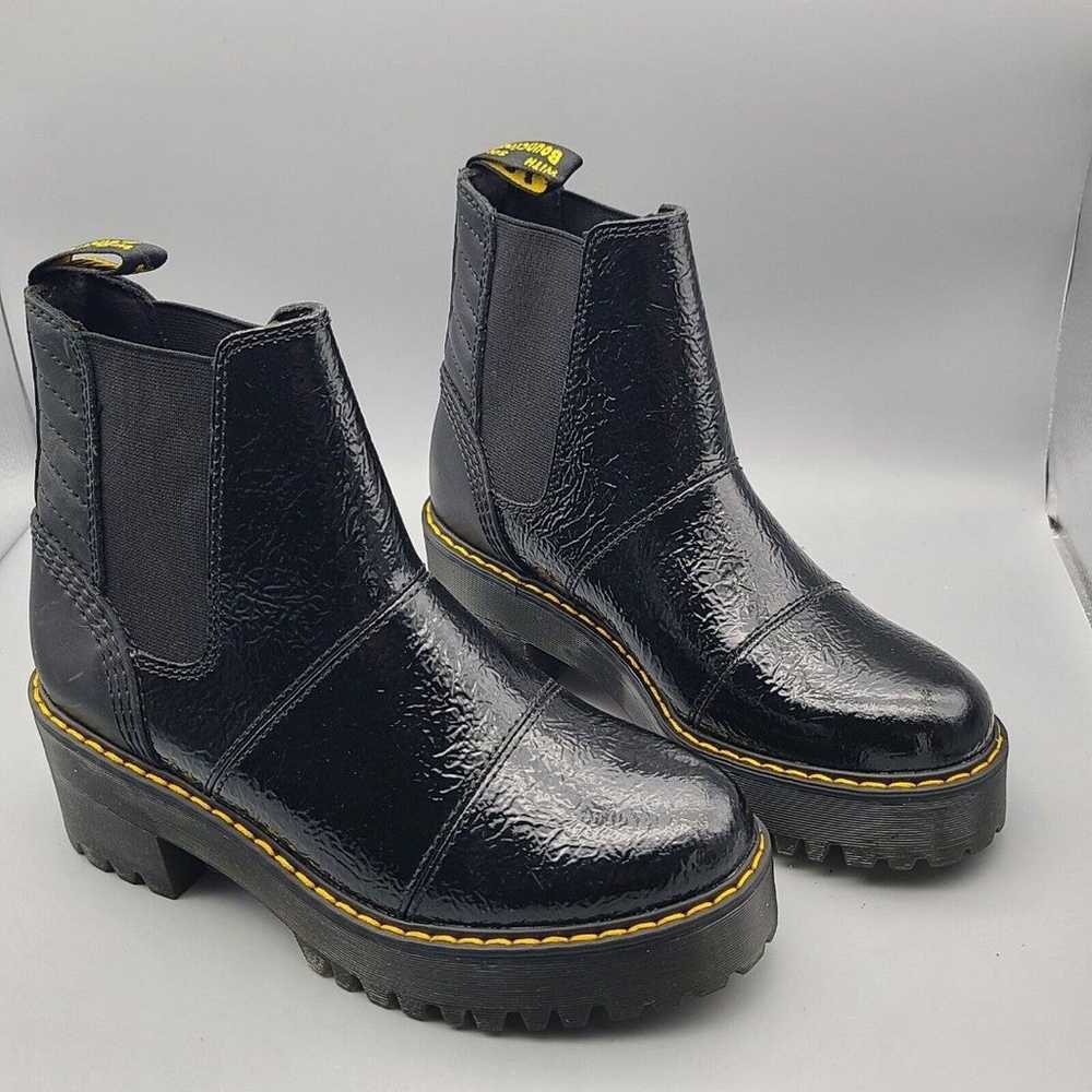 Dr. Martens Boots Womens Black Rozalie Patent Hee… - image 2