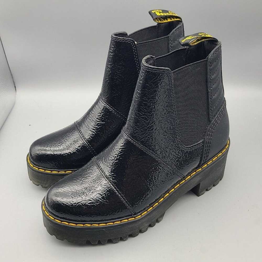 Dr. Martens Boots Womens Black Rozalie Patent Hee… - image 4