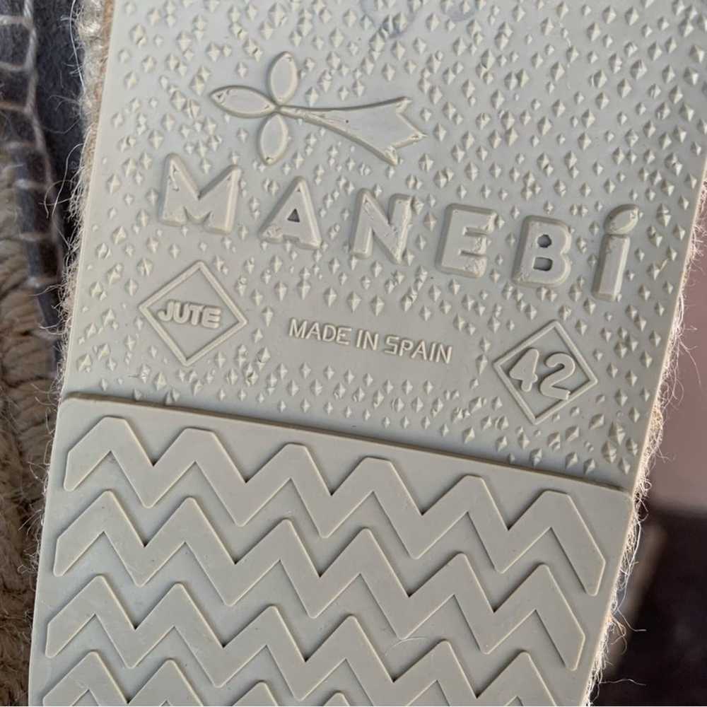 Manebi Hampton’s Suede Leather Espadrille - image 10