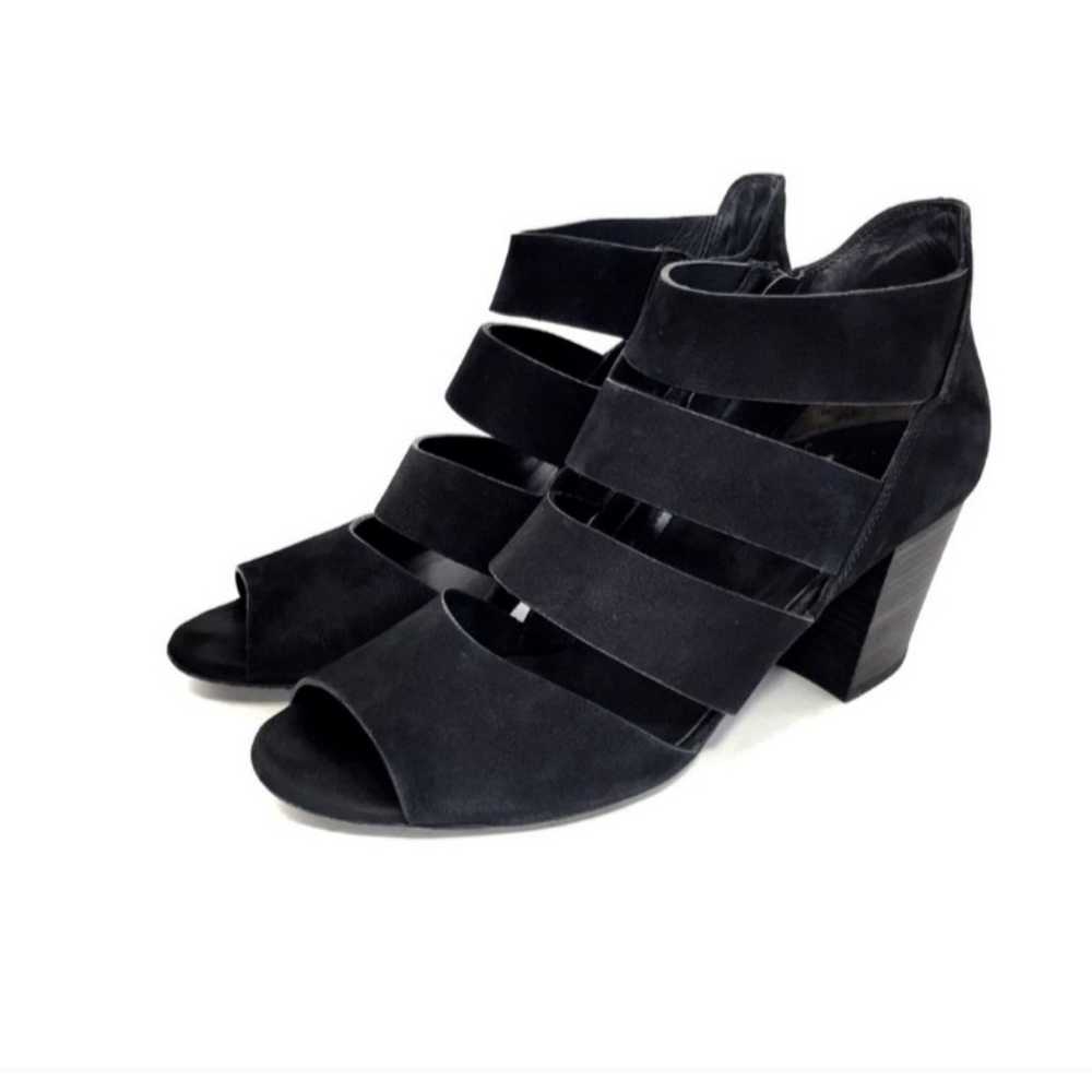 Paul Green Black Strappy Nubuck Heel - image 2