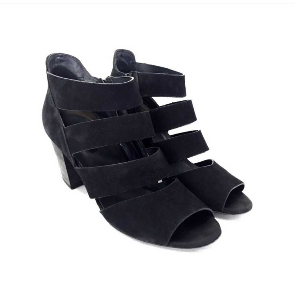 Paul Green Black Strappy Nubuck Heel - image 3