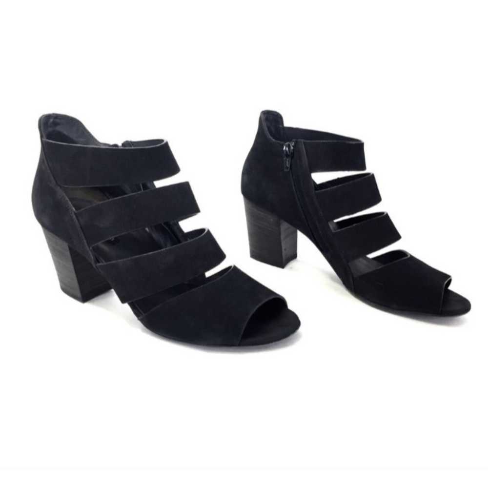 Paul Green Black Strappy Nubuck Heel - image 4