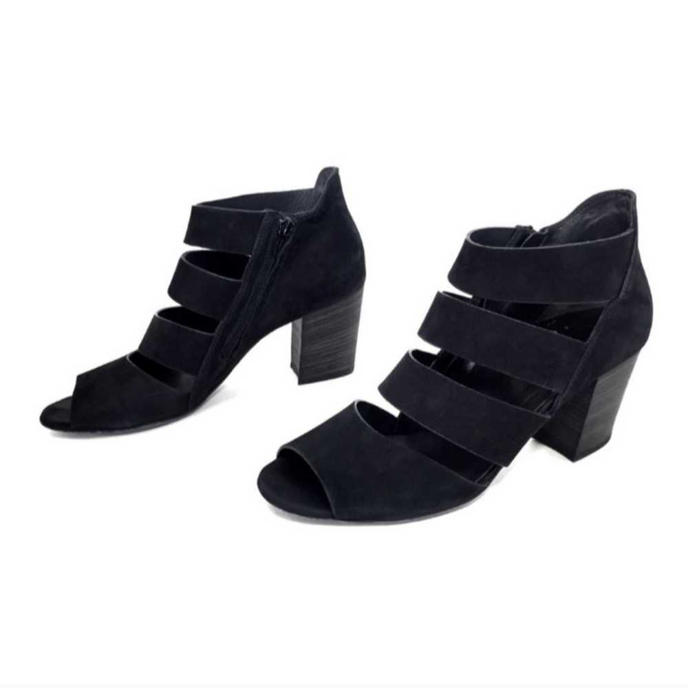 Paul Green Black Strappy Nubuck Heel - image 5