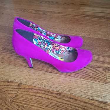 Madden Girl Pink Platform Heels - image 1