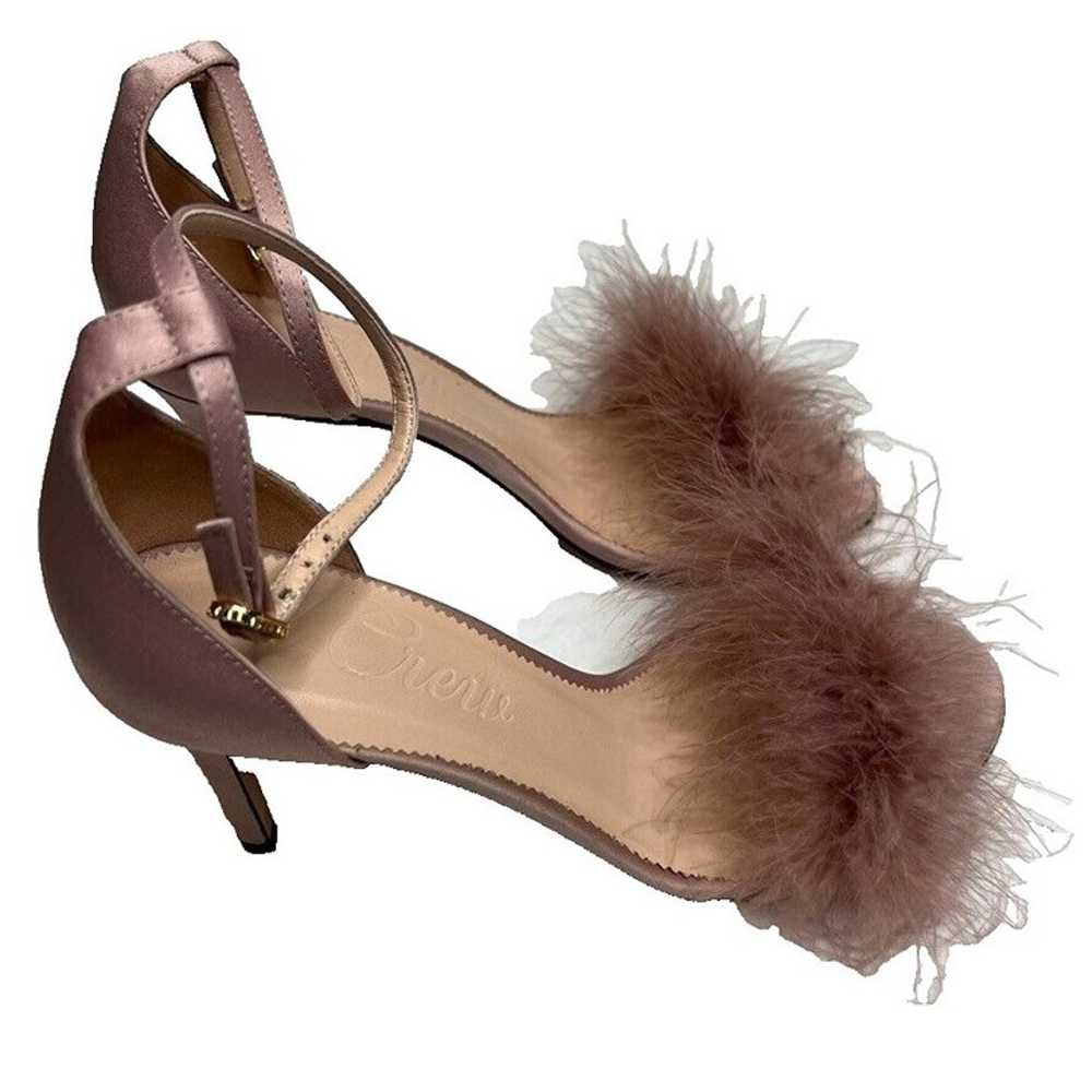 J.Crew $298 Collection Rylie Feather Strap Heels … - image 5