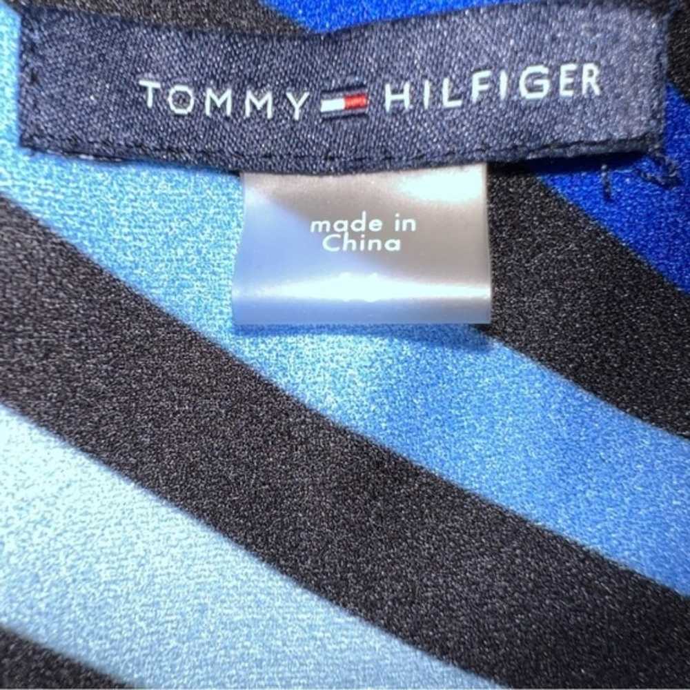 Tommy Hilfiger Sleeveless Dress Size 16 Chevron C… - image 3