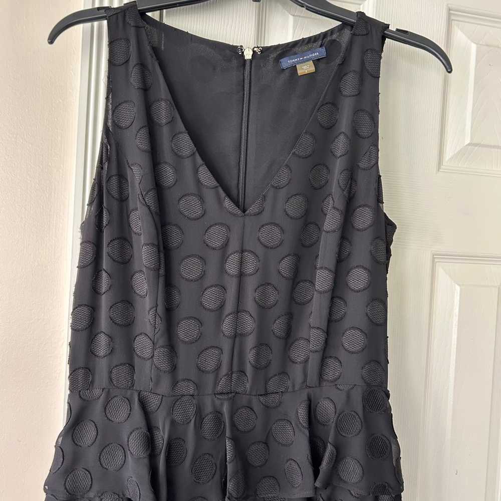 Brand new Tommy Hilfiger Layered black dress size… - image 1