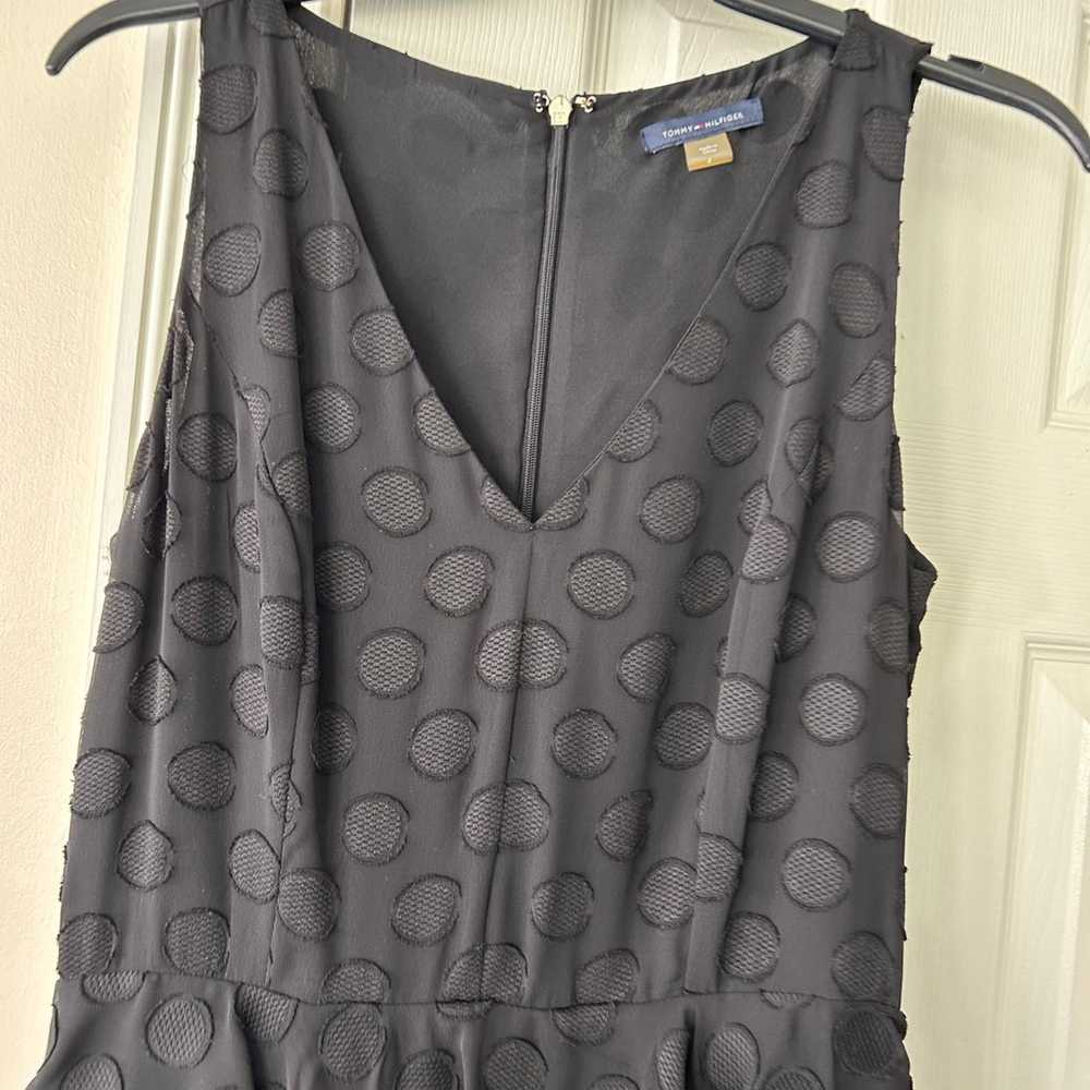 Brand new Tommy Hilfiger Layered black dress size… - image 4
