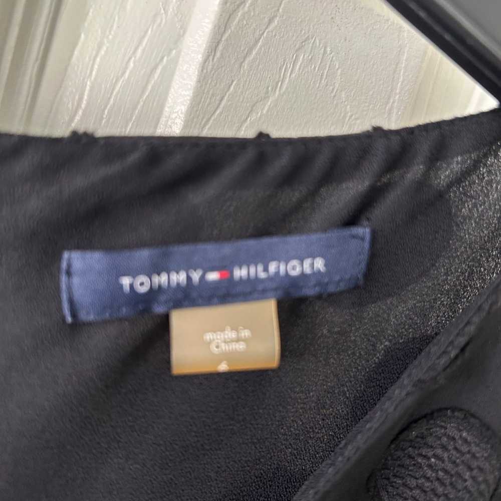 Brand new Tommy Hilfiger Layered black dress size… - image 6