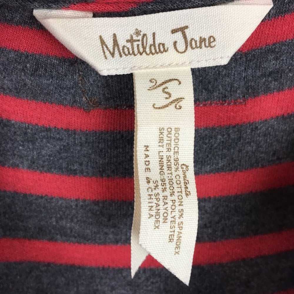 Matilda Jane Twas the Night Stripes Tulle Overlay… - image 5