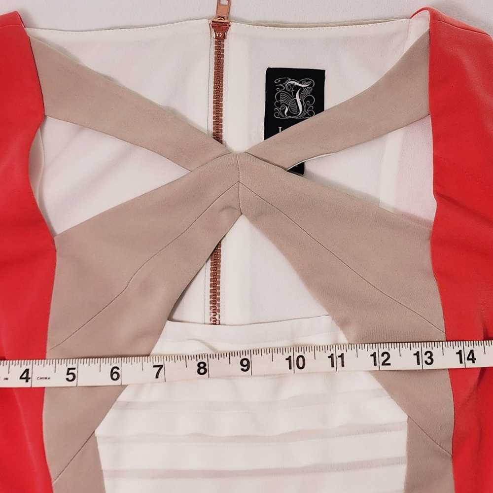 JAX sleeveless sheath dress with criss cross neck… - image 8