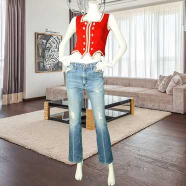 Other Chic Vermilion Vintage Vest XS Highland Dan… - image 1