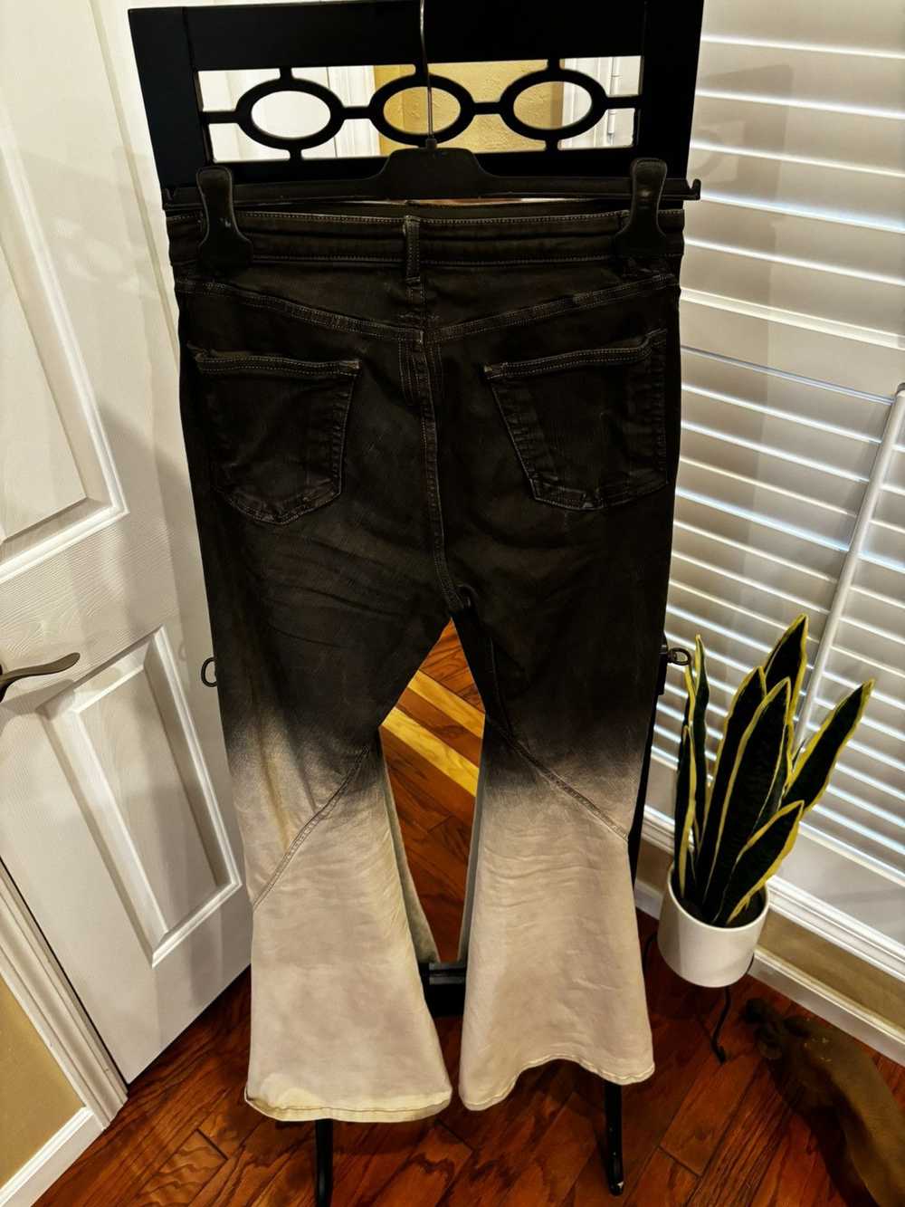 Rick Owens Rick Owen’s black pearl Bootcut Jeans - image 4