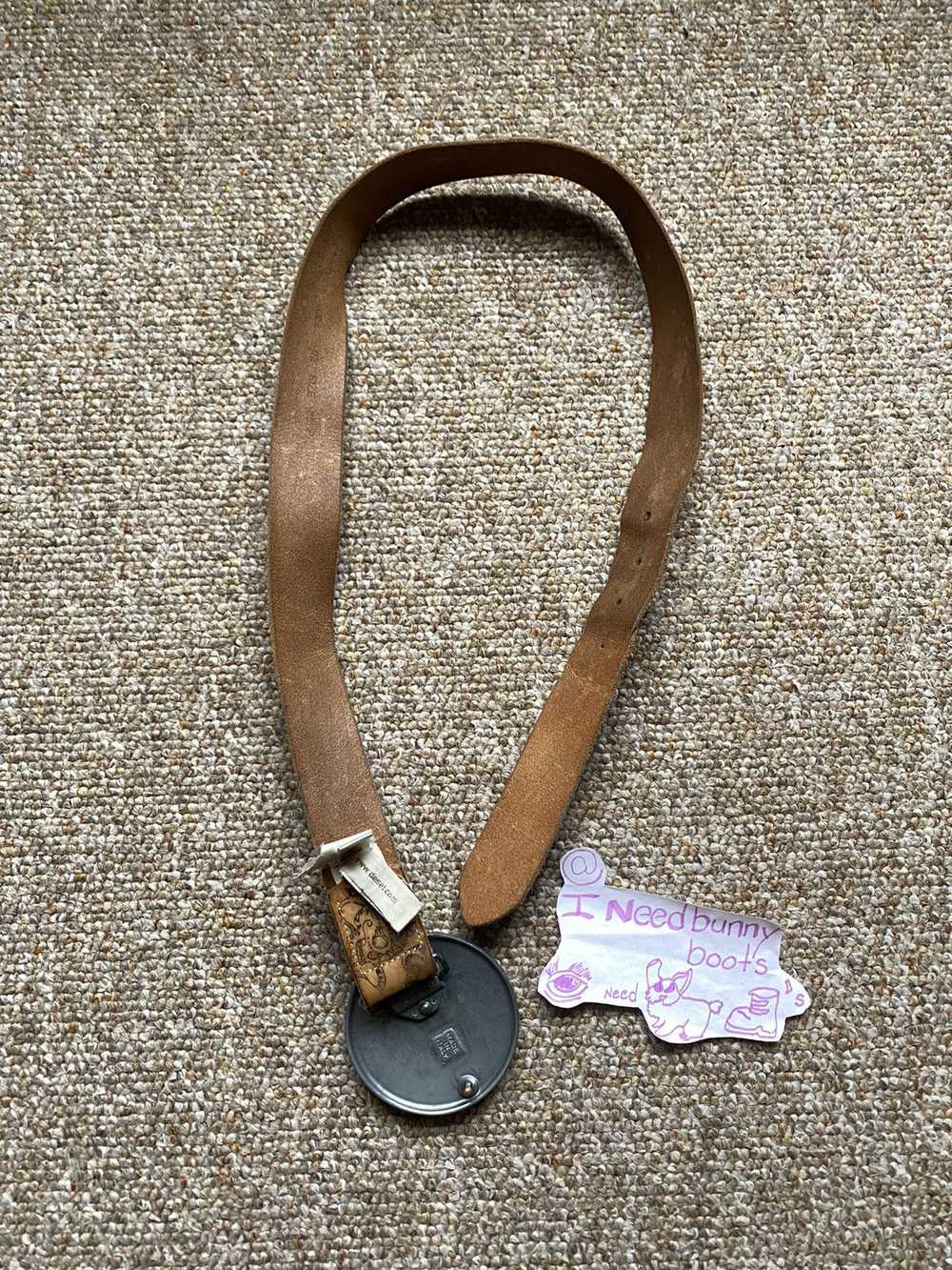 Diesel Vintage diesel leather belt - image 2