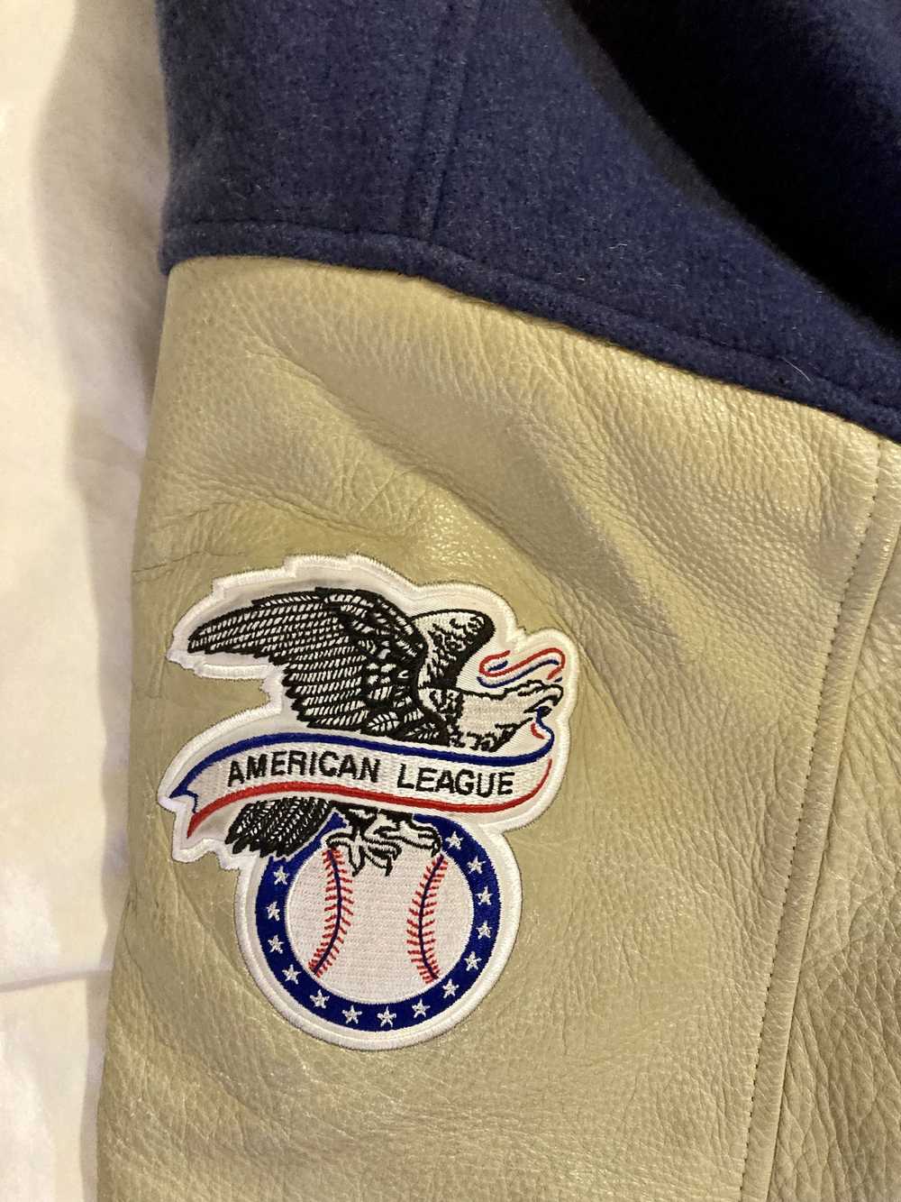 MLB mariners leather sleeve nike varsity jacket - image 2