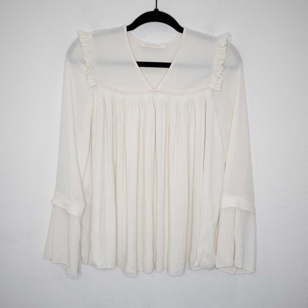 See by Chloe See by Chloe Pleated Blouse - image 3