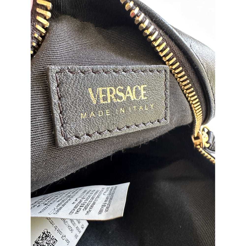Versace La Medusa leather handbag - image 7