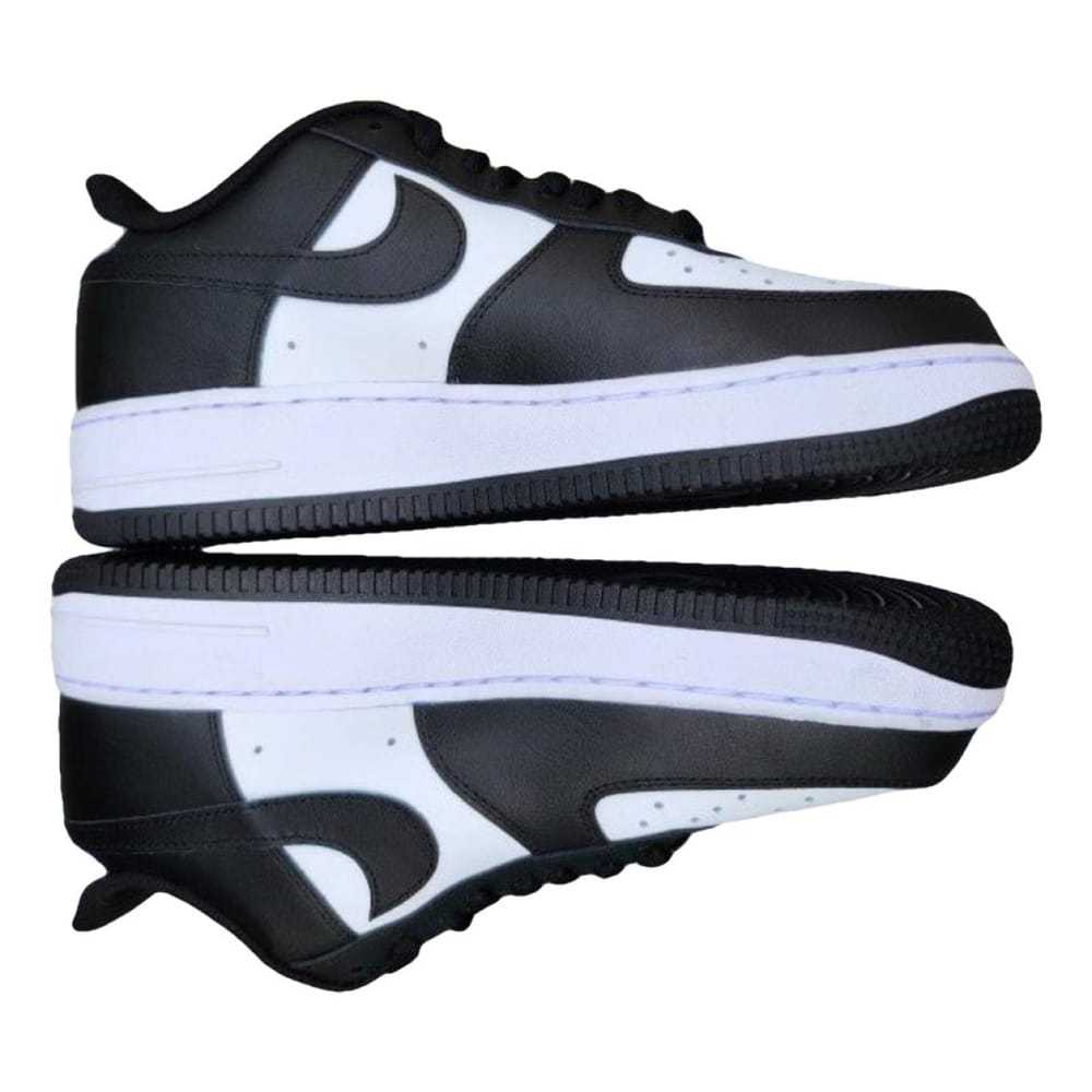 Nike Air Force 1 leather low trainers - image 1