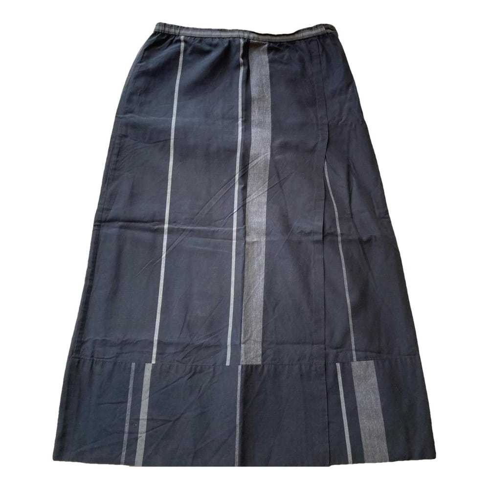 Issey Miyake Linen maxi skirt - image 1