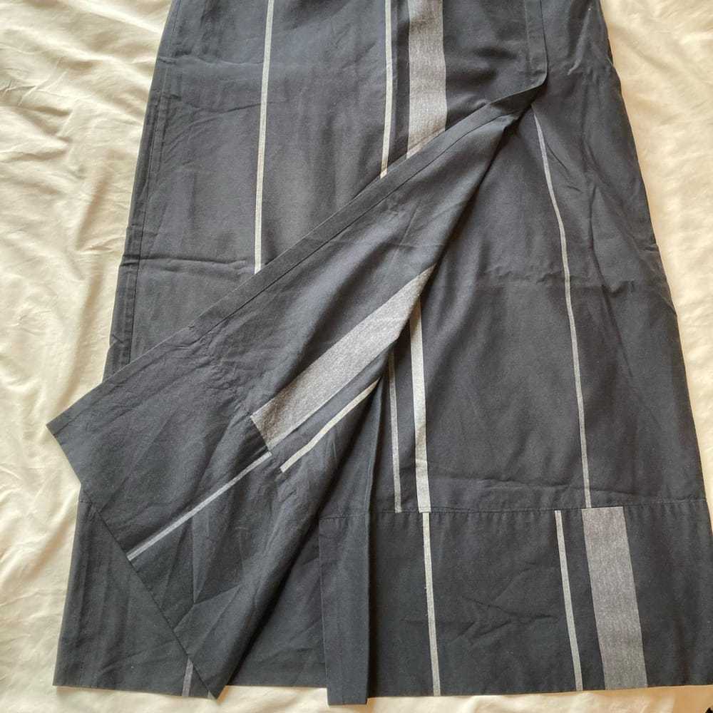 Issey Miyake Linen maxi skirt - image 5