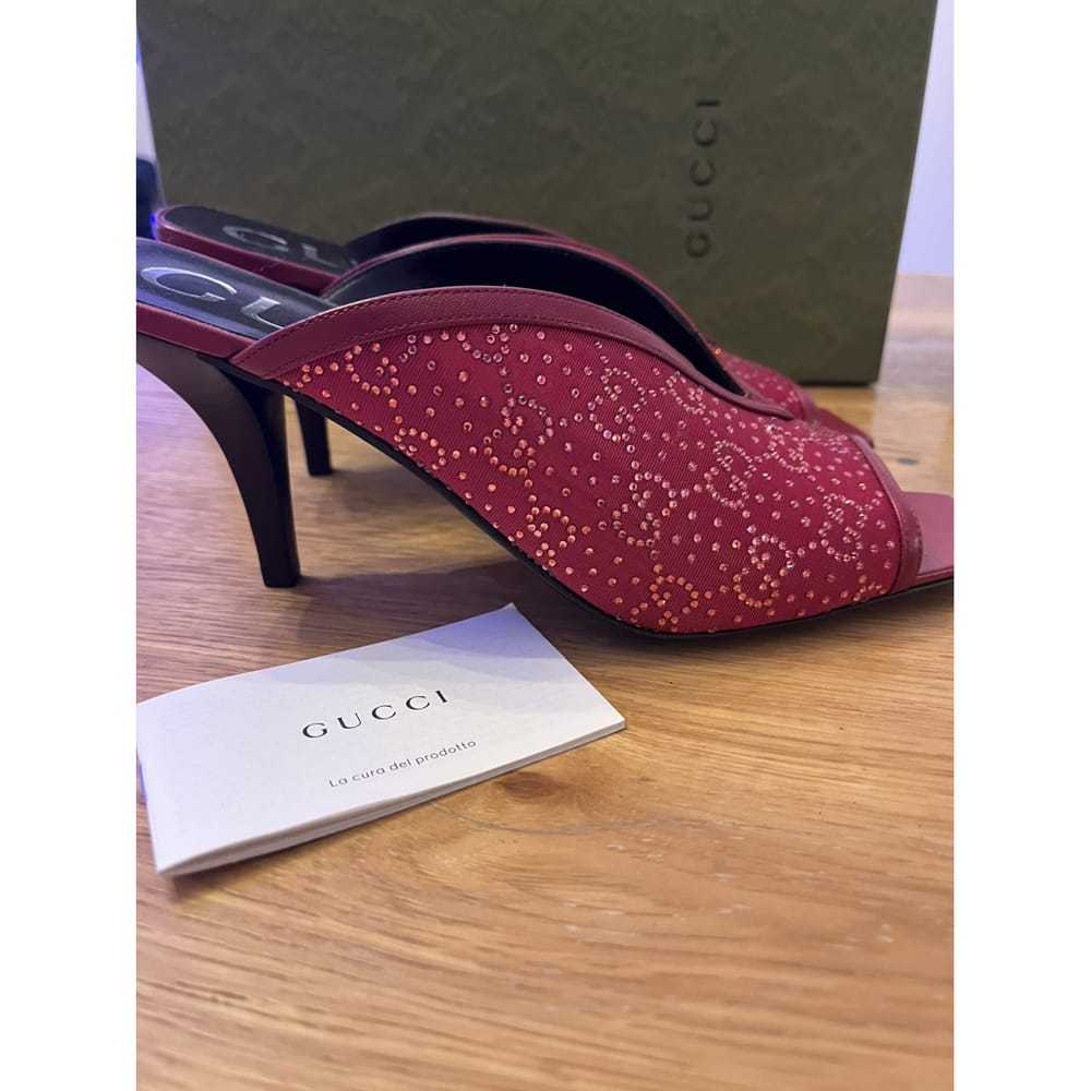 Gucci Cloth heels - image 5