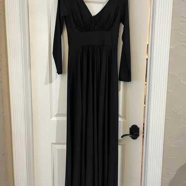 Elegant Black Maxi Dress