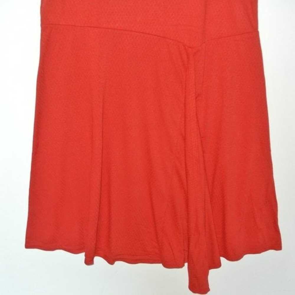 Soft Surroundings Mathilde Dress Plus Size 2X Red… - image 4