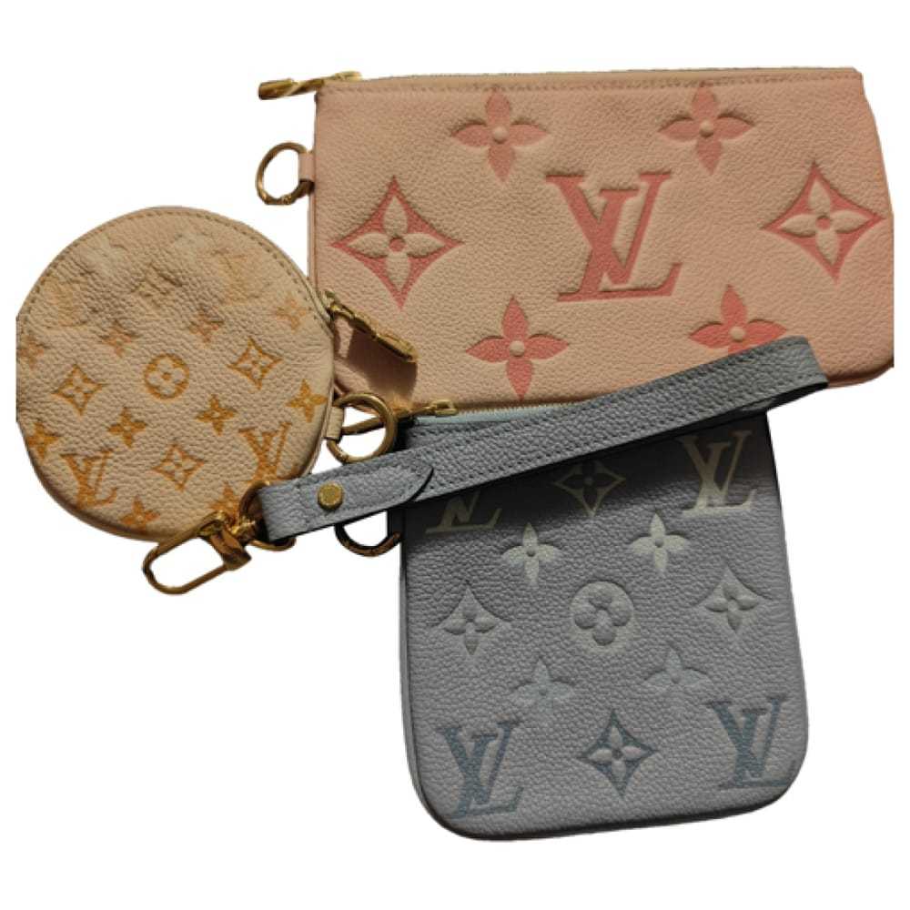 Louis Vuitton Trio pouch leather clutch bag - image 1