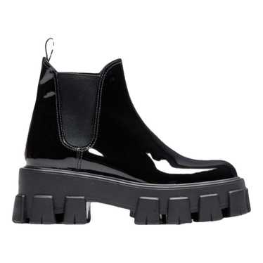 Prada Monolith patent leather boots - image 1