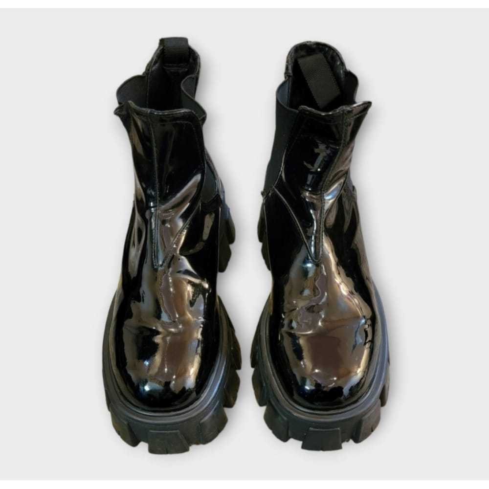Prada Monolith patent leather boots - image 4
