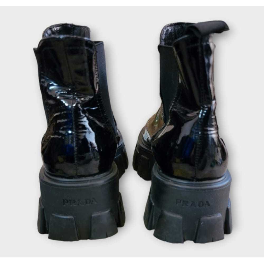 Prada Monolith patent leather boots - image 5