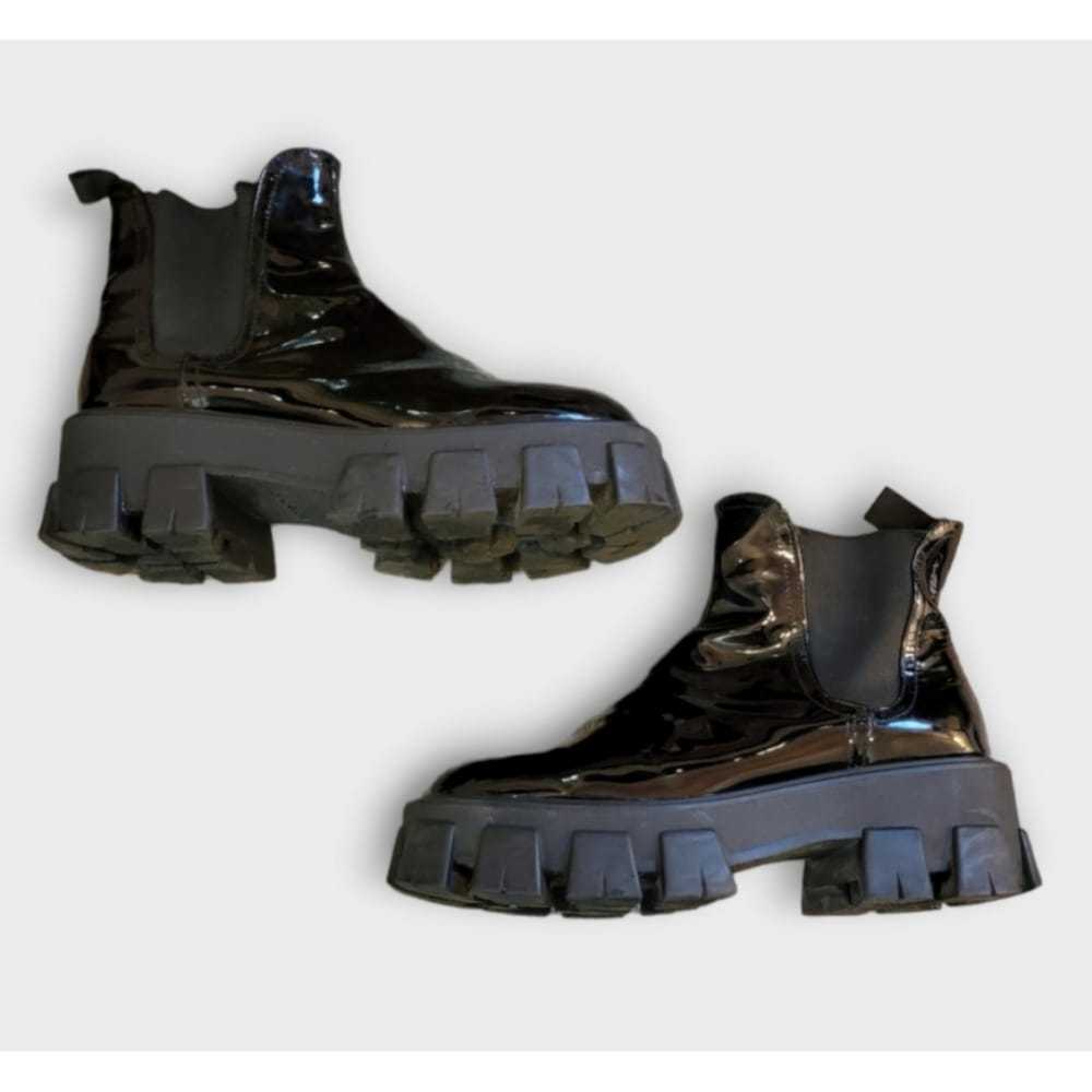 Prada Monolith patent leather boots - image 8