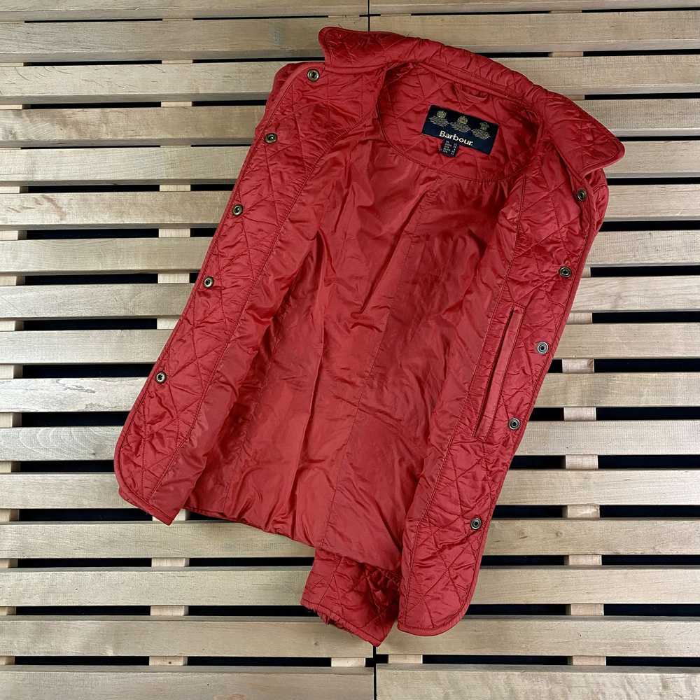 Barbour × Luxury Women Quilted Bomber Jacket Barb… - image 6