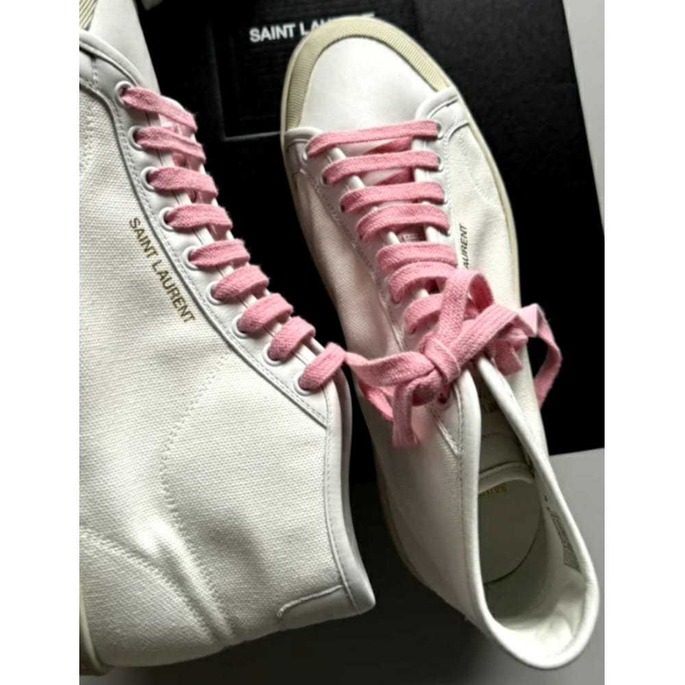 Saint Laurent Andy cloth high trainers - image 4