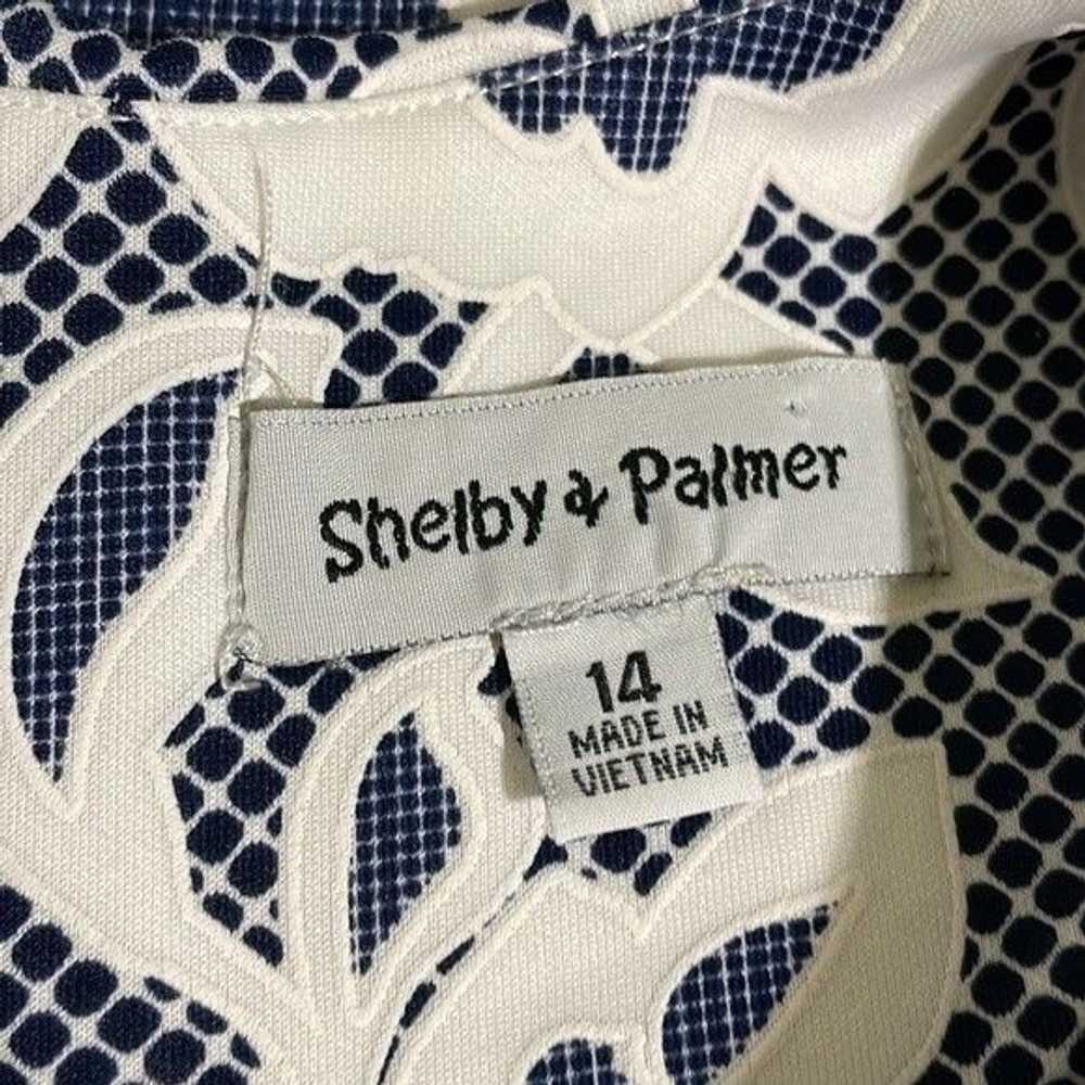 Other Shelby & Palmer Midi Navy & White Sleeveles… - image 6