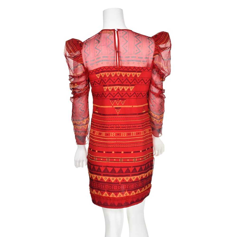 Zandra Rhodes London Silk mini dress - image 7