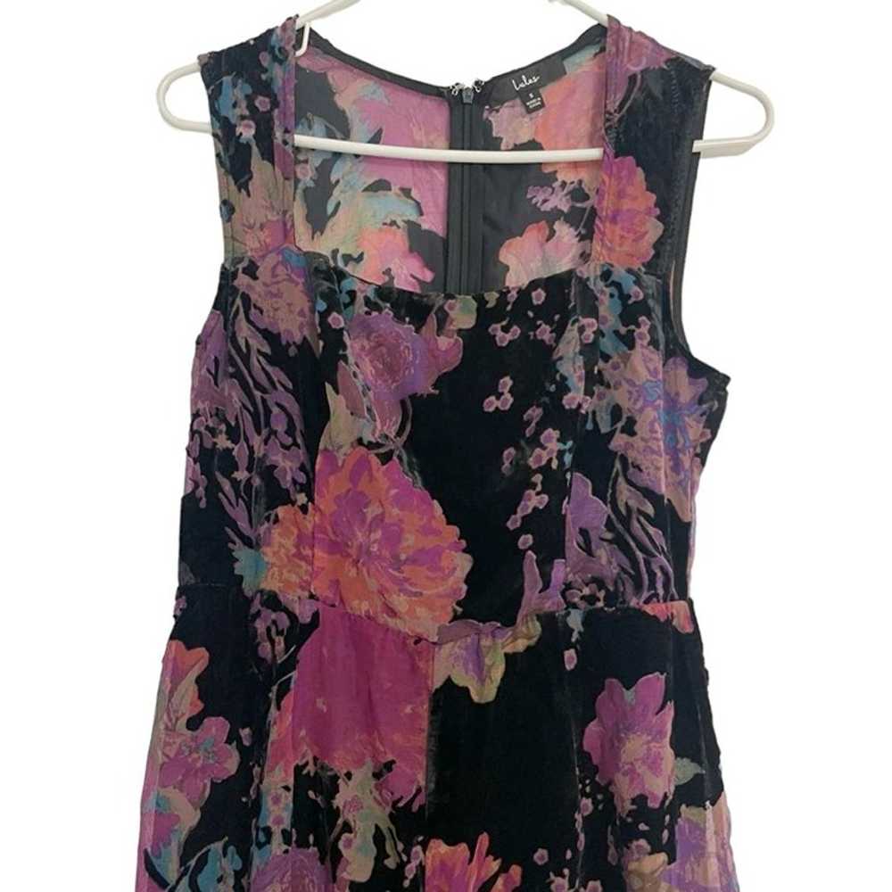 Lulus Size Small Bodysuit Floral Sleeveless Squar… - image 4