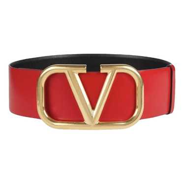 Valentino Garavani VLogo leather belt - image 1