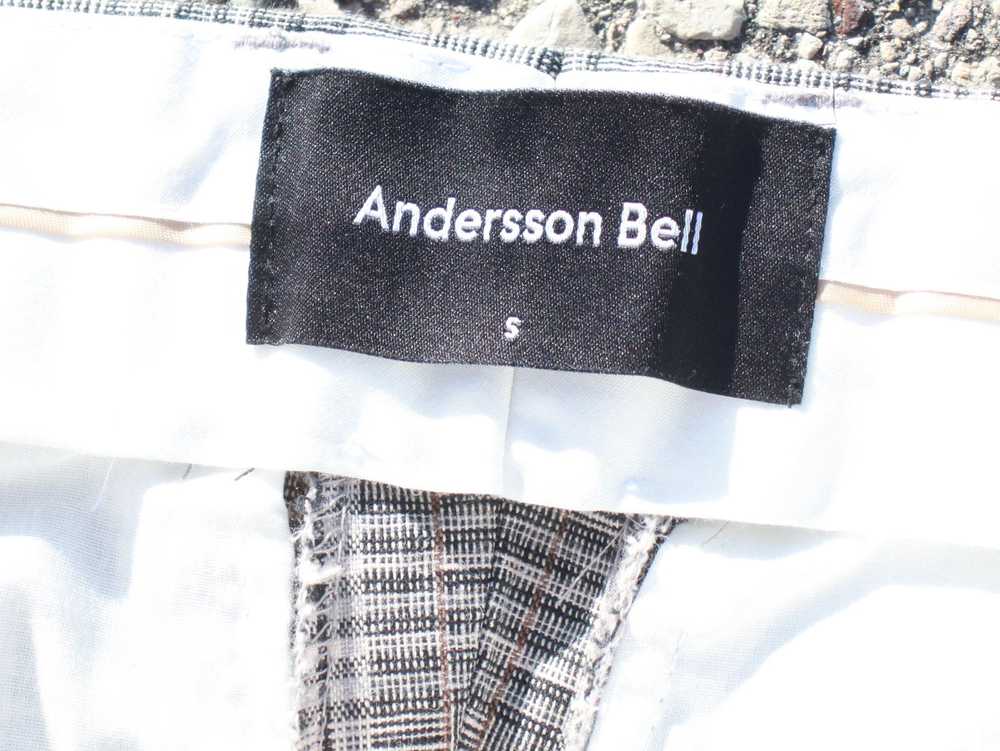 Andersson Bell linen plaid trousers - image 2