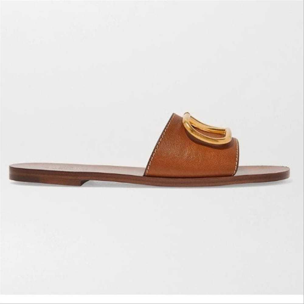 Valentino Garavani VLogo leather sandal - image 2