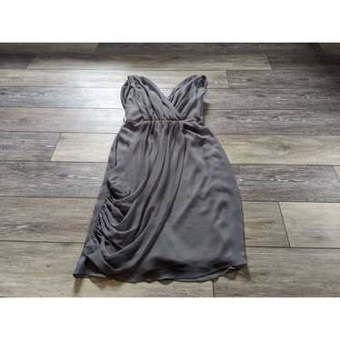 Lela Rose charcoal grey gray bridesmaid dress, si… - image 1