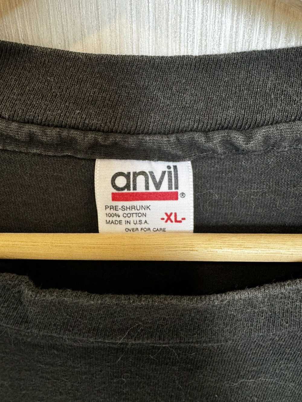 Anvil × Band Tees × Vintage Vintage Living Colour… - image 5