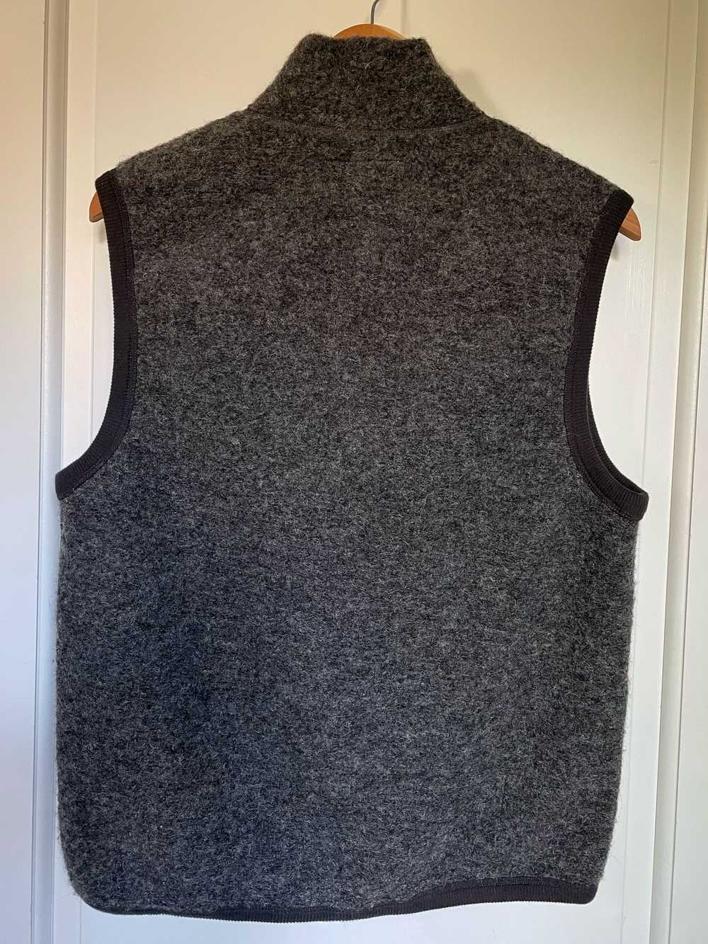 Universal Works Grey Wool Fleece Vest / Gilet - image 2