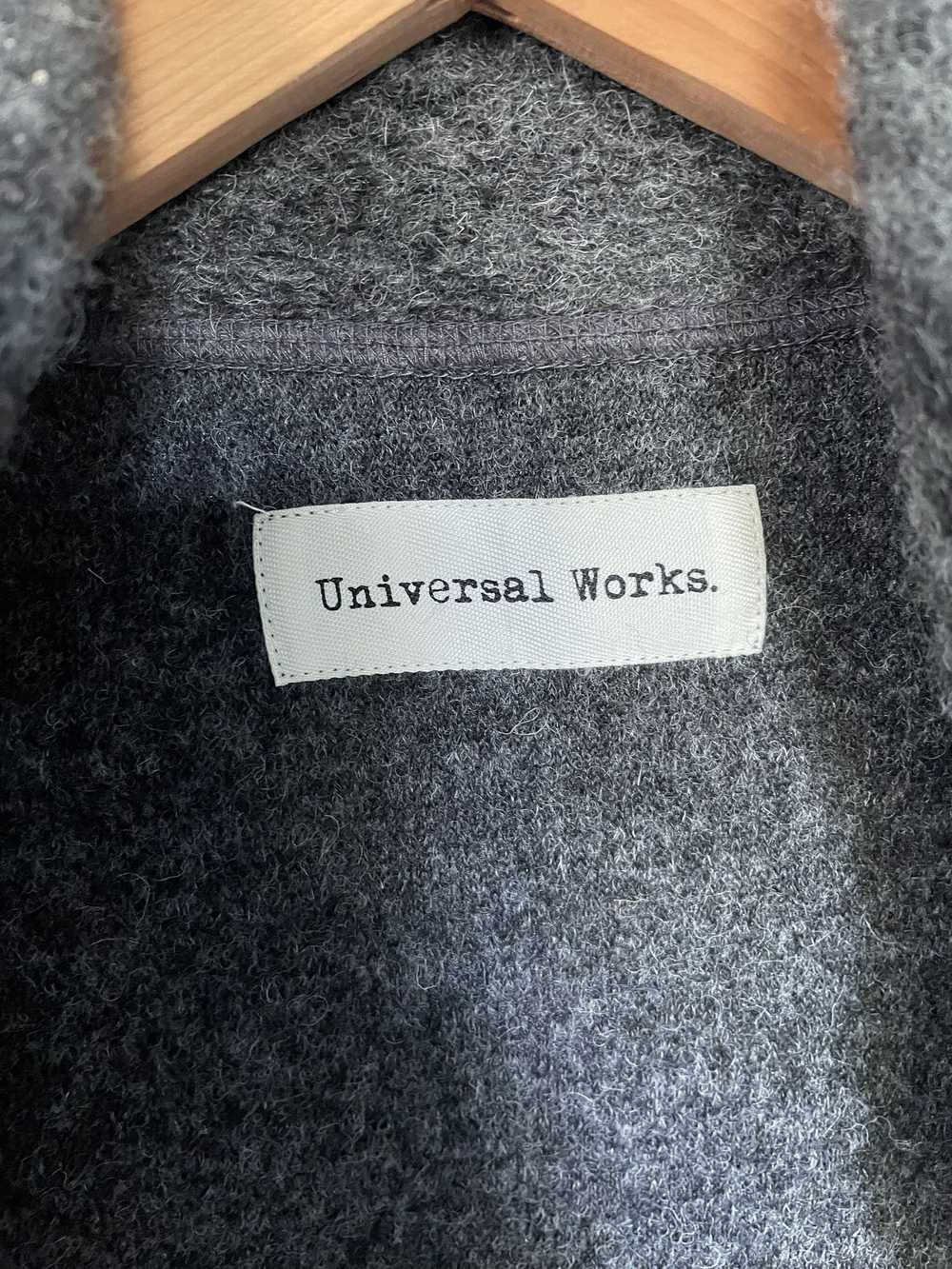 Universal Works Grey Wool Fleece Vest / Gilet - image 3