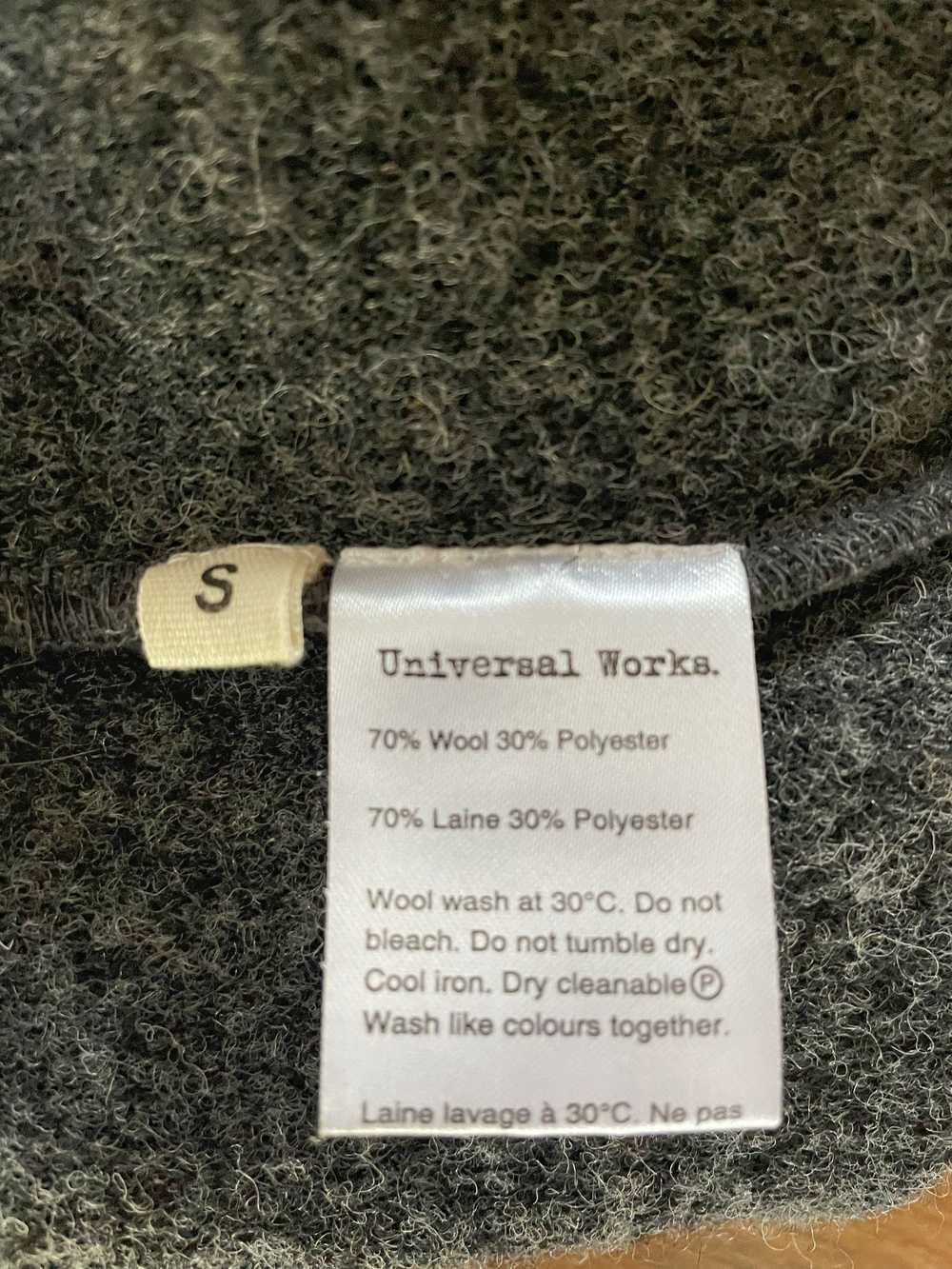 Universal Works Grey Wool Fleece Vest / Gilet - image 4