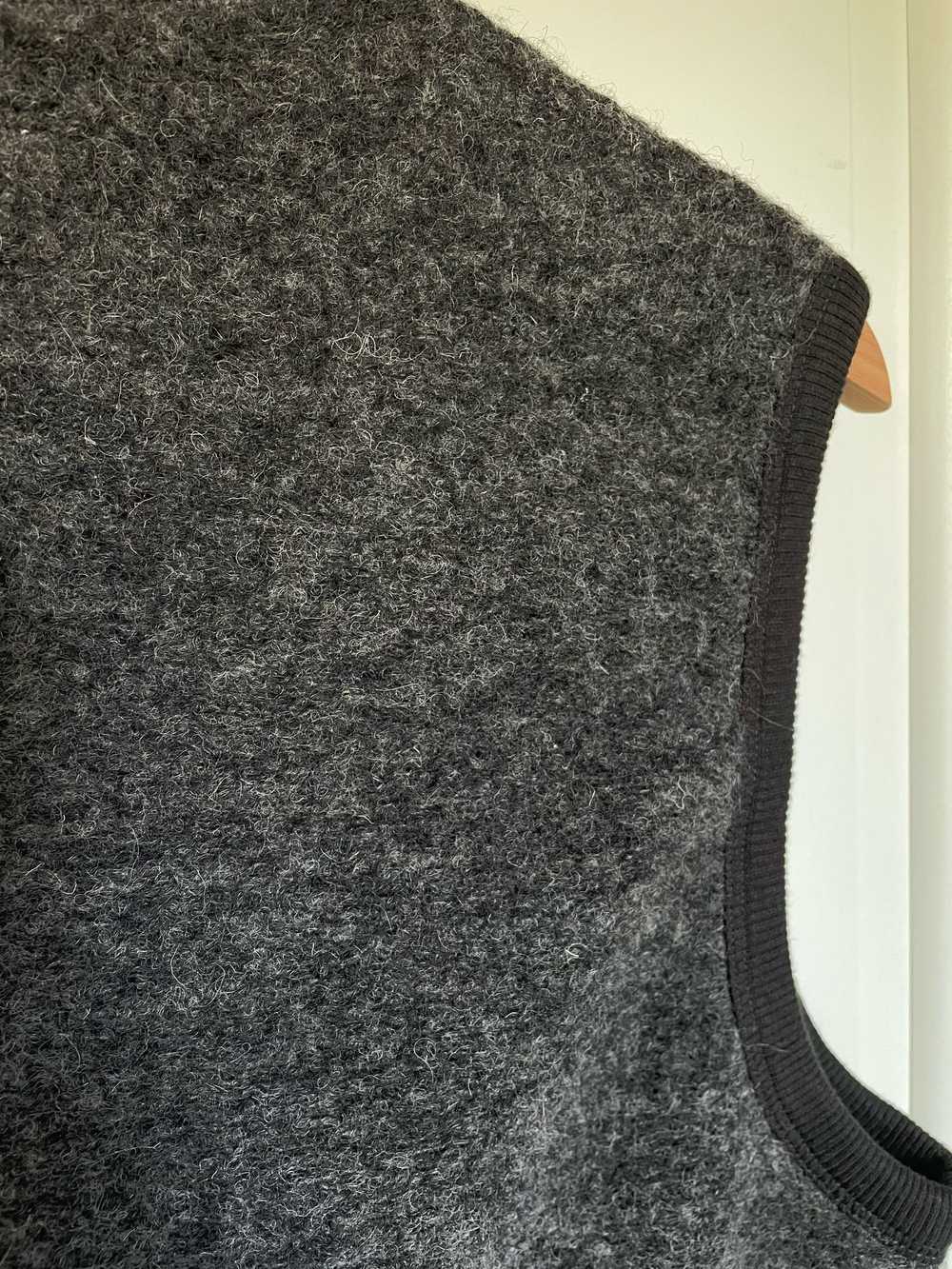 Universal Works Grey Wool Fleece Vest / Gilet - image 5