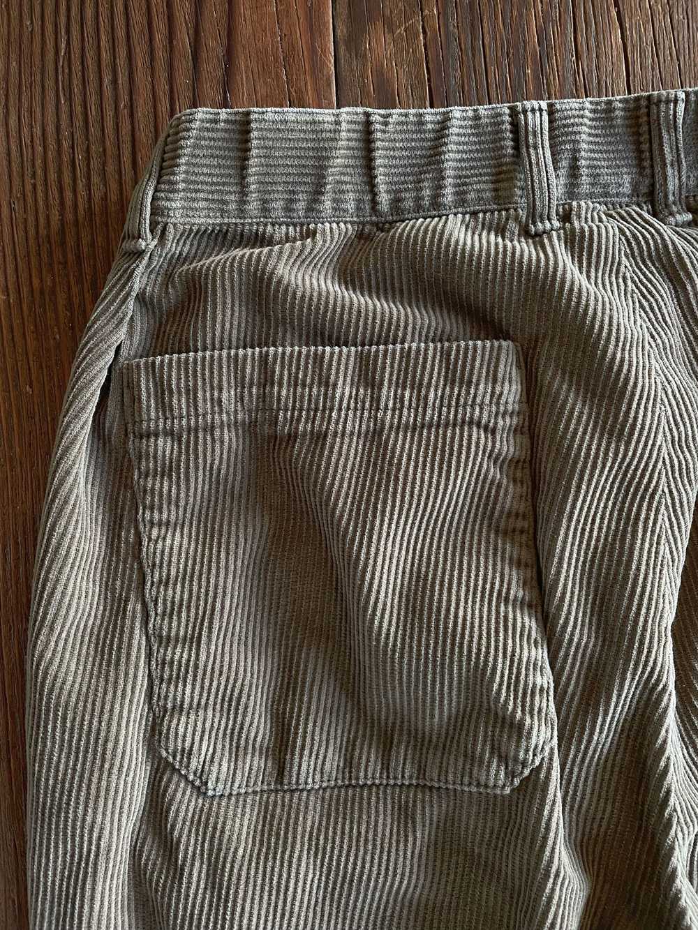 Still By Hand Taupe Corduroy Pleated Pants - image 5
