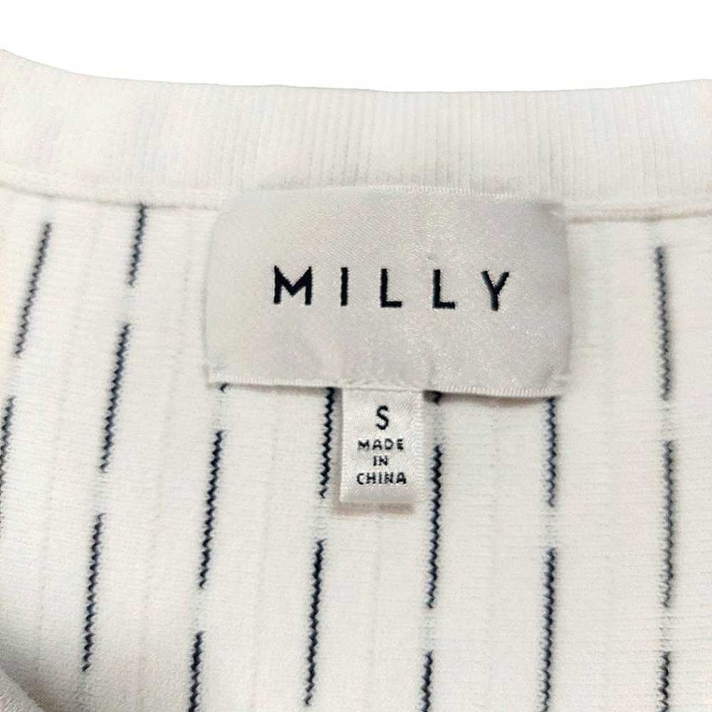 Milly White Sleeveless Scoop Neck Dress - image 7