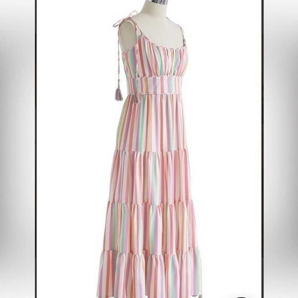 Chicwish colorful candy striped summer dress! New! - image 12
