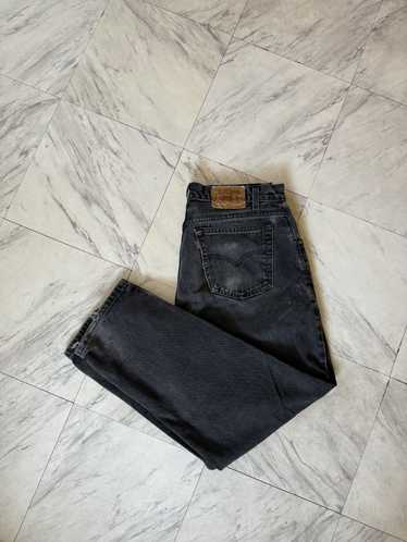 Levi's Vintage Levis 545 Jeans Mens Loose Fit Blac